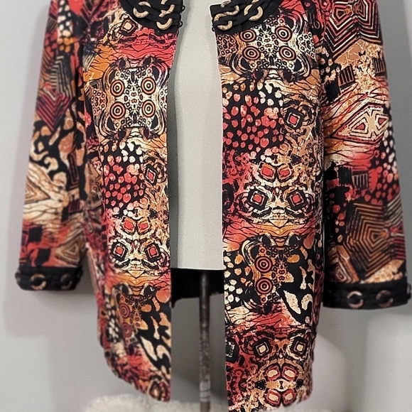 ❤️Kerry Brooke Abstract Womans Blazer - Picture 7 of 9